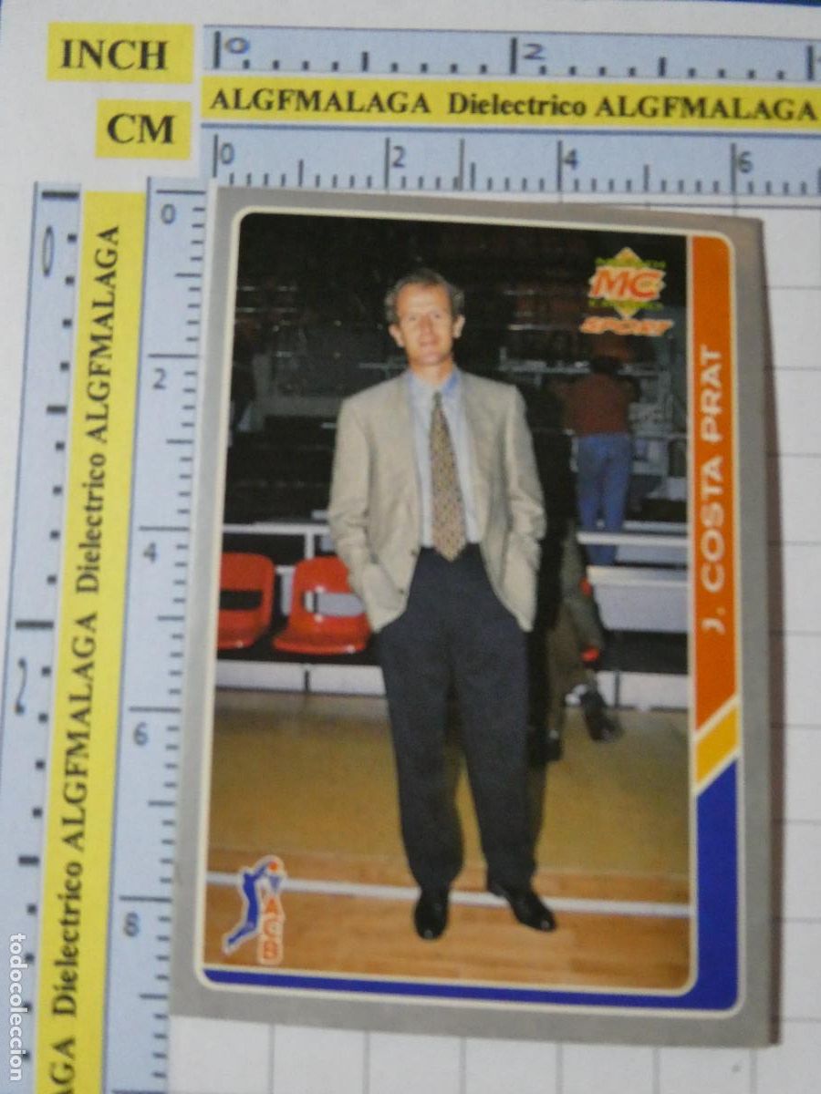 Coleccionismo deportivo: CROMO TARJETA DE BALONCESTO. 146 COSTA PRAT CB BREOG&Aacute;N LUGO ACB95 ACB 95 1995. MUNDI CROMO.