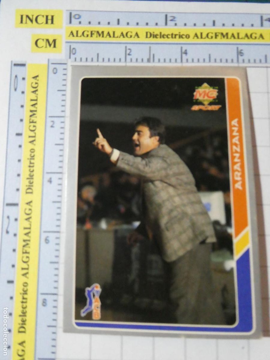 Coleccionismo deportivo: CROMO TARJETA DE BALONCESTO. 137 ARANZANA BASKET LE&Oacute;N ACB95 ACB 95 1995. MUNDI CROMO.
