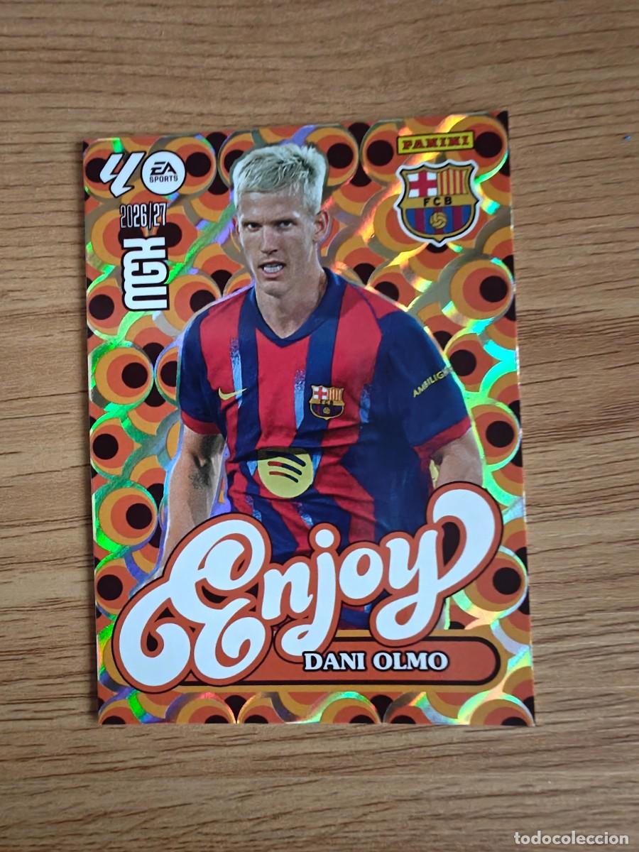 Coleccionismo deportivo: Dani Olmo 381 Enjoy Panini Megacracks 26 27 FC Barcelona 2026 2027