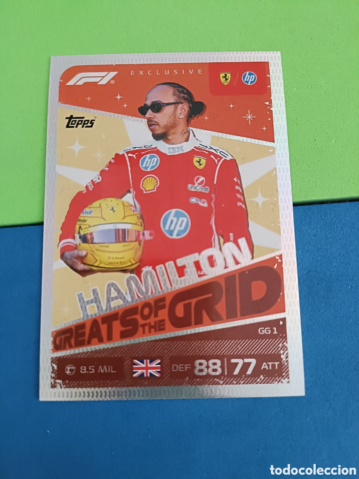 Collezionismo sportivo: Topps Turbo Attax F&oacute;rmula uno F1 2026 - greats of the Grid GG 1 Hamilton