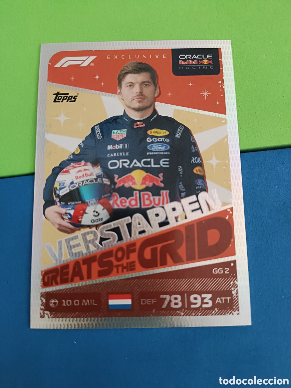 Sammelleidenschaft Sport: Topps Turbo Attax F&oacute;rmula uno F1 2026 - greats of the Grid GG 2 Verstappen