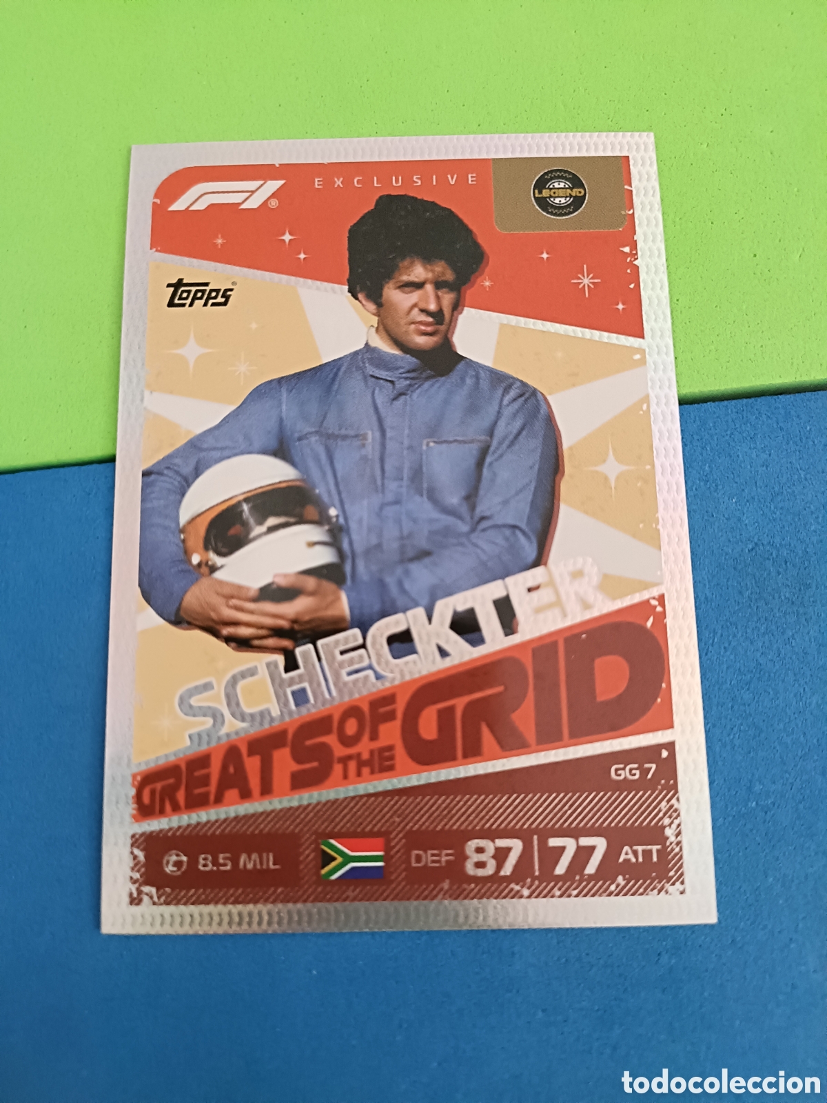 Sammelleidenschaft Sport: Topps Turbo Attax F&oacute;rmula uno F1 2026 - greats of the Grid GG 7 Scheckter