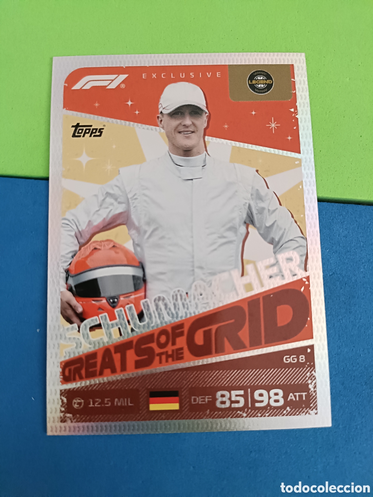 Sammelleidenschaft Sport: Topps Turbo Attax F&oacute;rmula uno F1 2026 - greats of the Grid GG 8 Schumacher