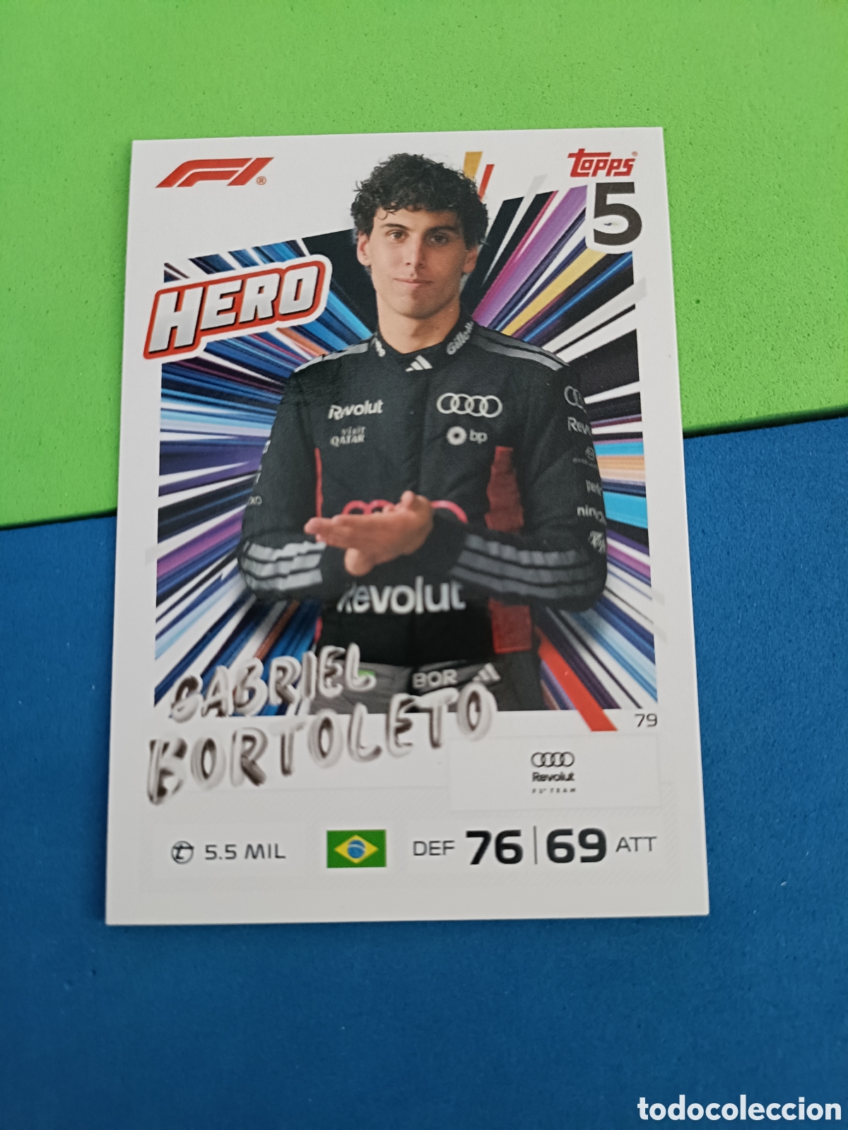 Coleccionismo deportivo: Topps Turbo Attax F&oacute;rmula uno F1 2026 - 79 Bortoleto
