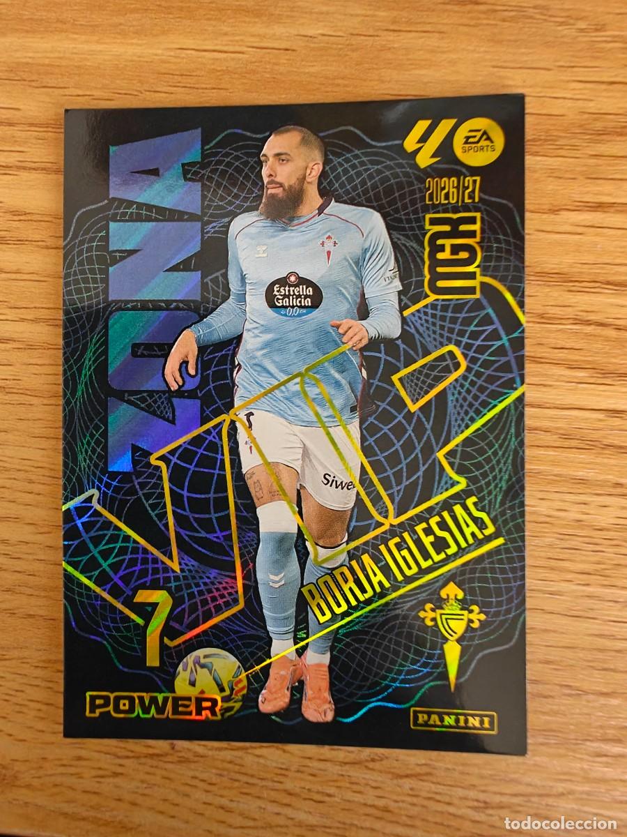 Coleccionismo deportivo: Borja Iglesias 389 P Megacracks 26 27 Zona Vip Power Panini RC Celta 2026 2027