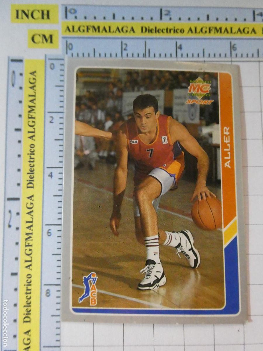 Coleccionismo deportivo: CROMO TARJETA DE BALONCESTO. 193 ALLER CB SALAMANCA ACB95 ACB 95 1995. MUNDI CROMO.