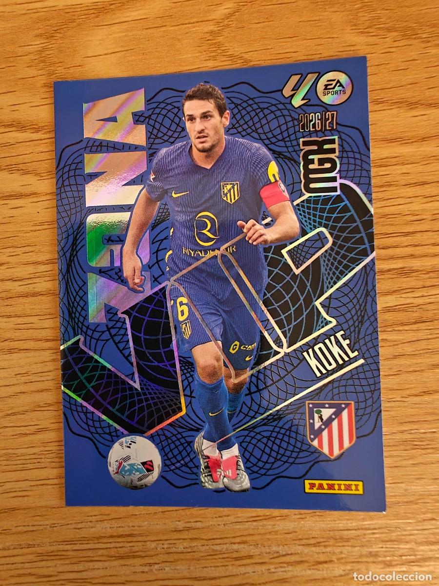Coleccionismo deportivo: Koke 400 Zona Vip Panini Megacracks 26 27 Atl&eacute;tico de Madrid 2026 2027