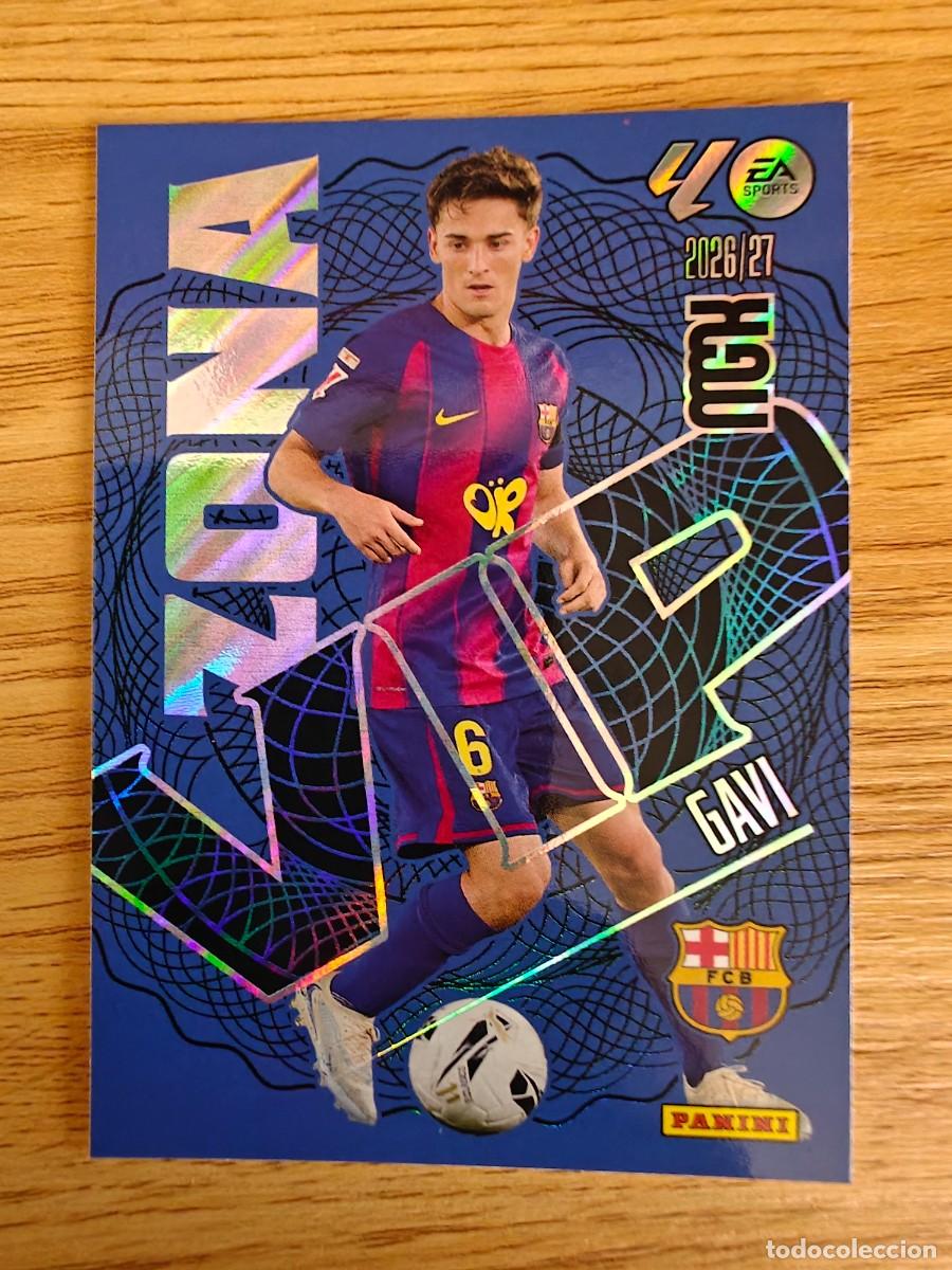 Coleccionismo deportivo: Gavi 394 Zona Vip Panini Megacracks 26 27 FC Barcelona 2026 2027