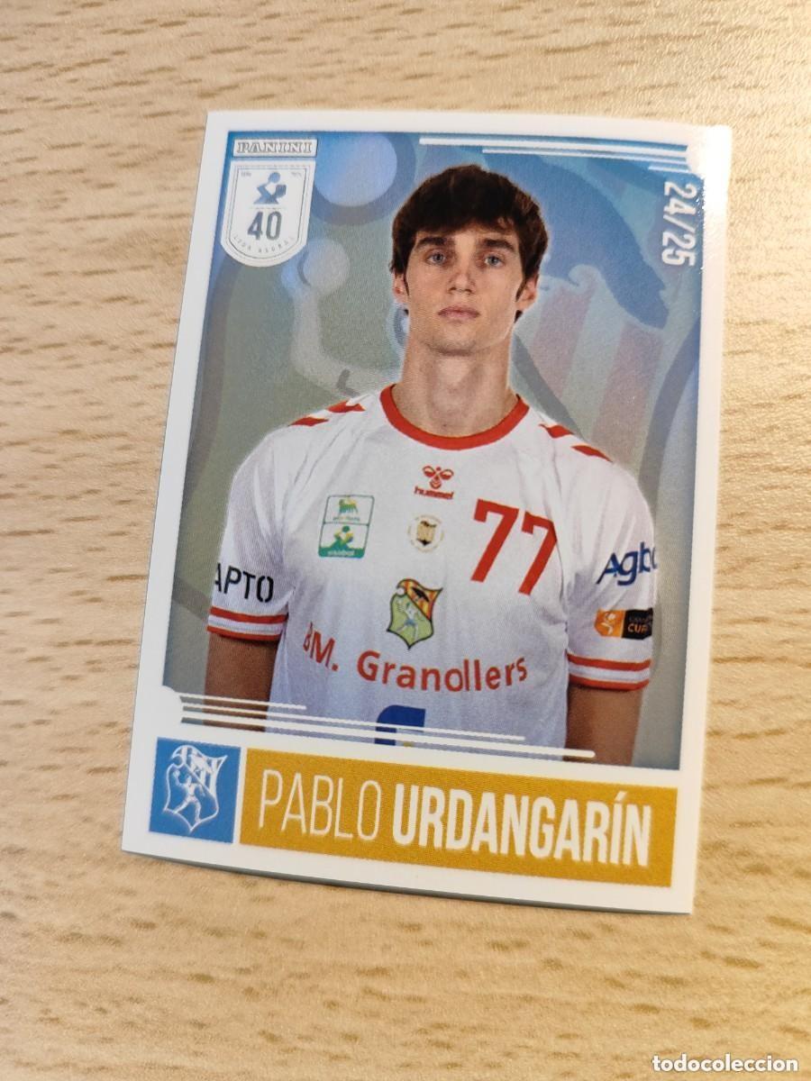 Coleccionismo deportivo: 60 PABLO URDANGAR&Iacute;N LIGA PLENITUDE ASOBAL 2024 25 - FRAIKIN BM. GRANOLLERS PANINI 24 25 BALONMANO