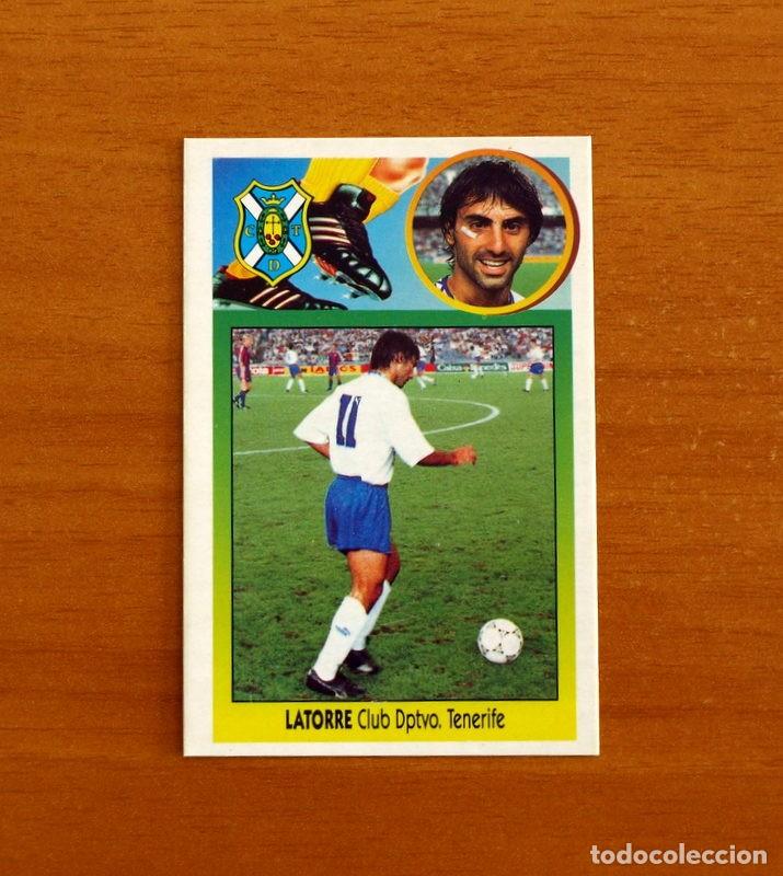 Coleccionismo deportivo: Tenerife - Latorre - Ediciones Este Liga 1993-1994, 93-94 - De Cart&oacute;n - Nunca Pegado