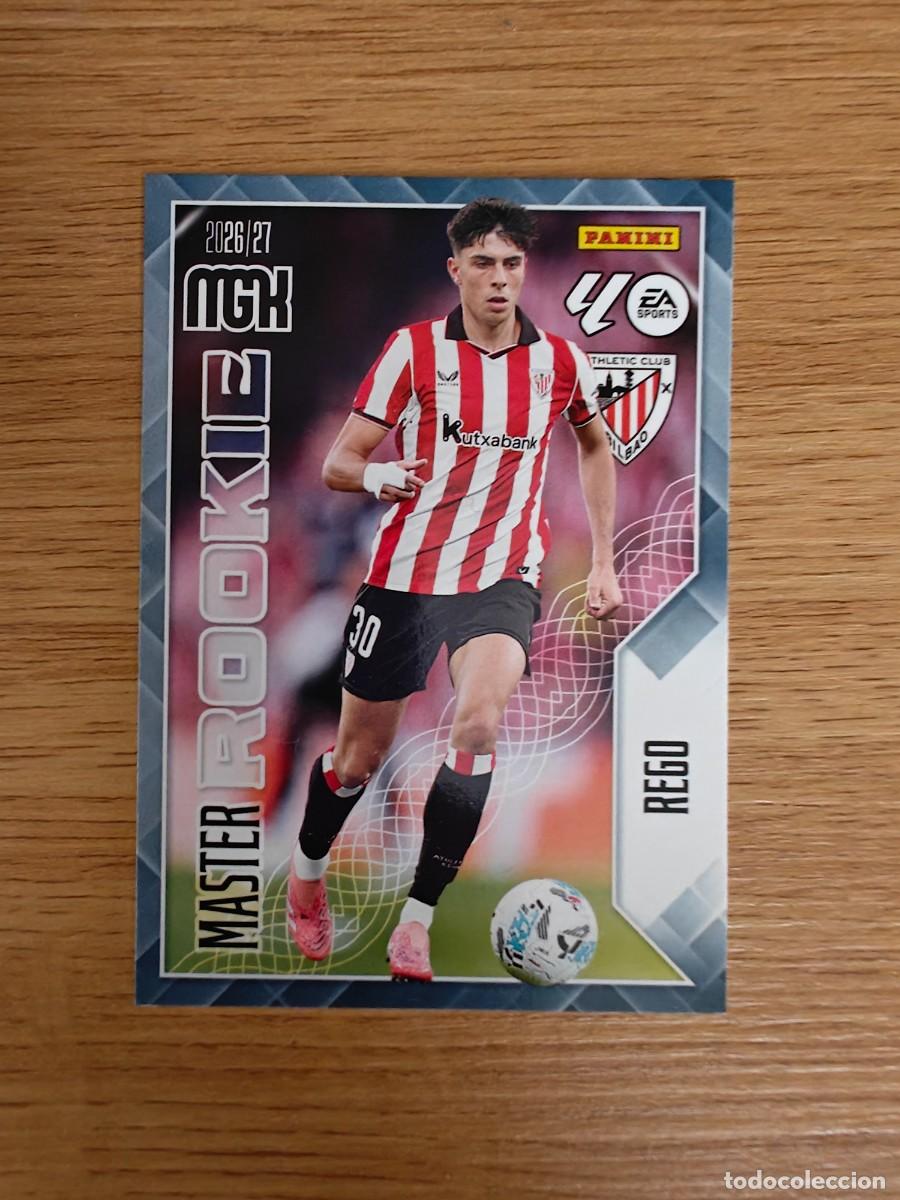 Coleccionismo deportivo: Rego 418 Megacracks 26 27 Master Rookie Panini Athletic Club 2026 2027