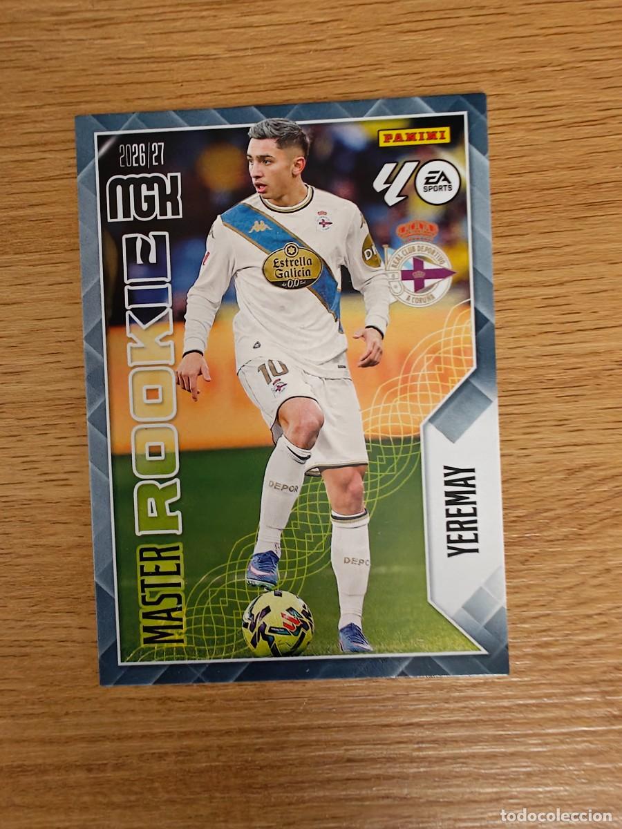 Coleccionismo deportivo: Yeremay 423 Megacracks 26 27 Master Rookie Panini RC Deportivo 2026 2027