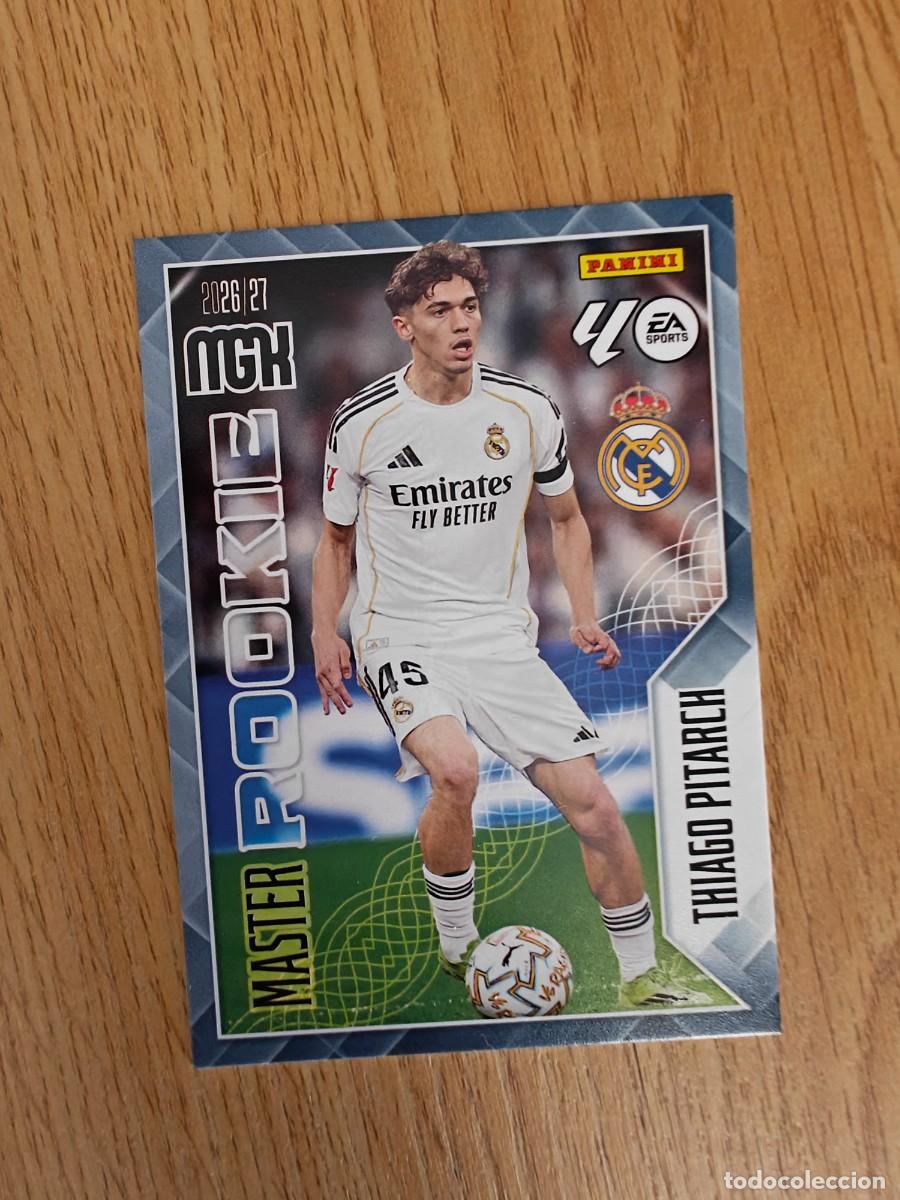 Coleccionismo deportivo: Thiago Pitarch 419 Megacracks 26 27 Master Rookie Panini Real Madrid 2026 2027