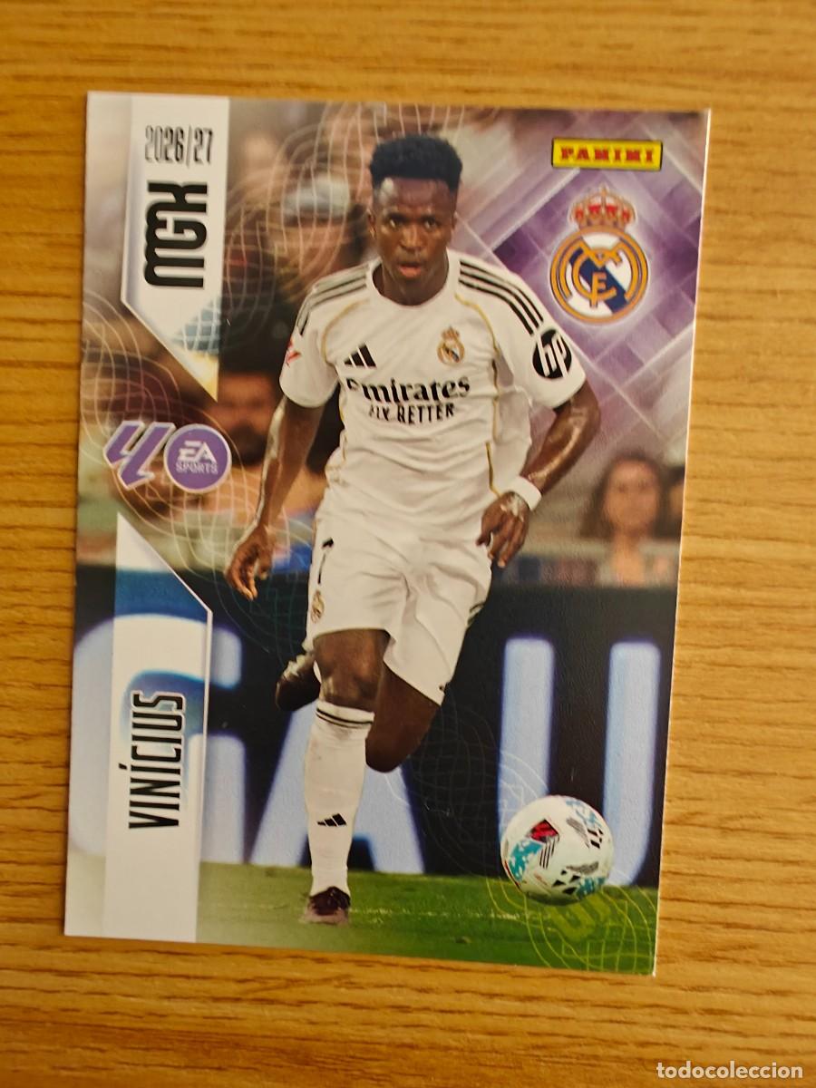 Coleccionismo deportivo: Vin&iacute;cius Junior 234 Megacracks 26 27 Panini Real Madrid 2026 2027