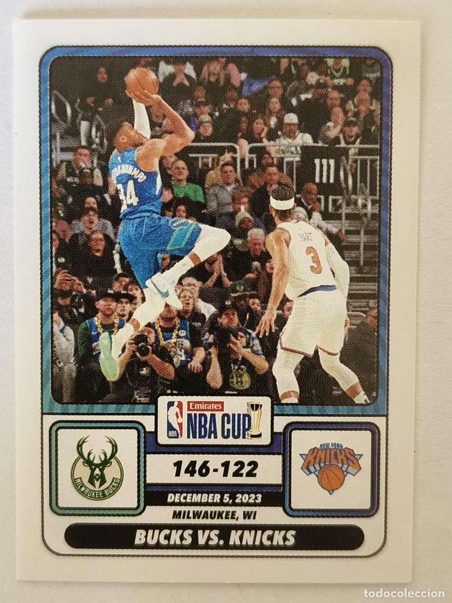 Coleccionismo deportivo: #8 BUCKS VS KNICKS BALONCESTO NBA 2024/2025 PANINI