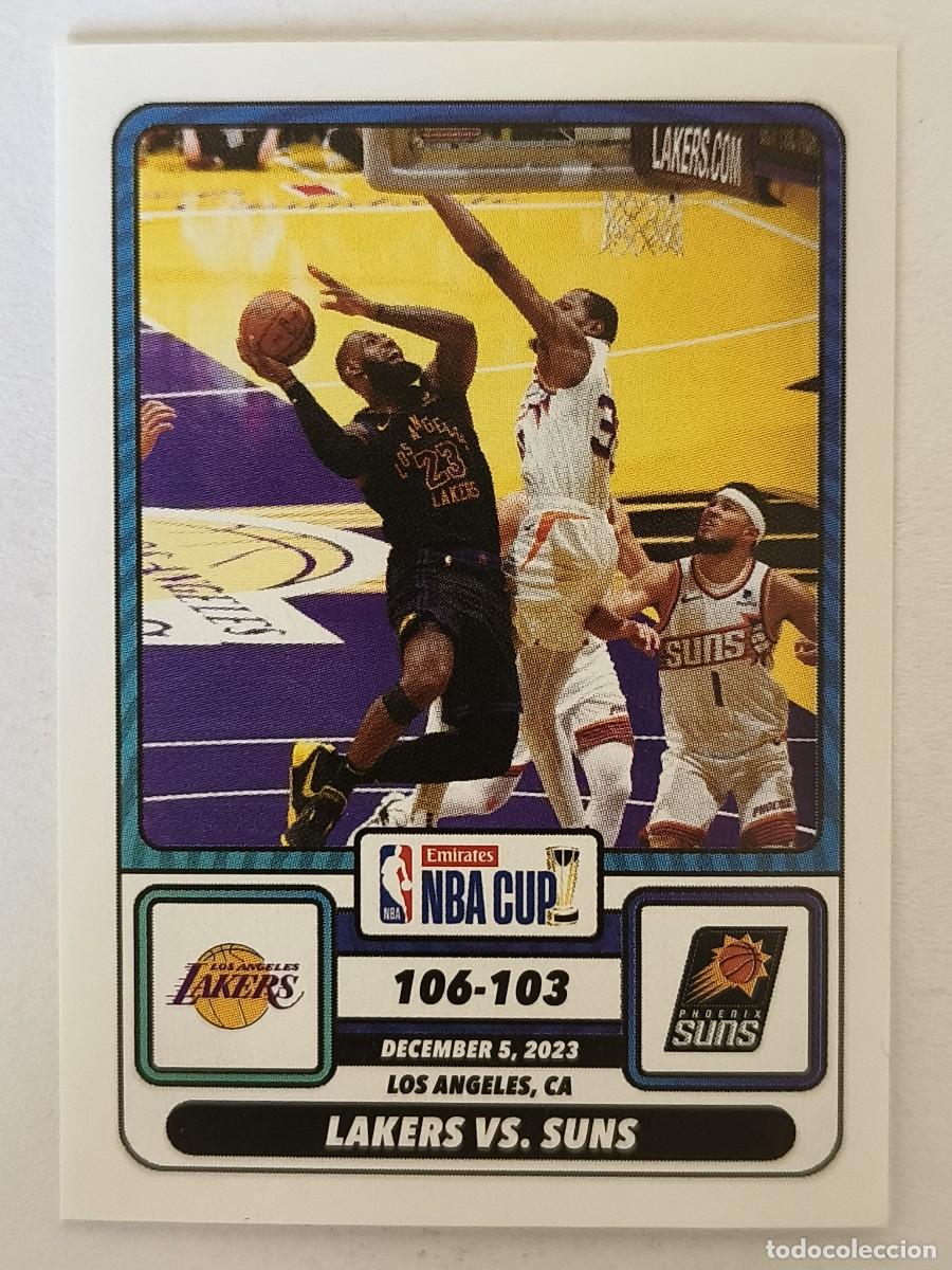 Coleccionismo deportivo: #10 LAKERS VS SUNS BALONCESTO NBA 2024/2025 PANINI