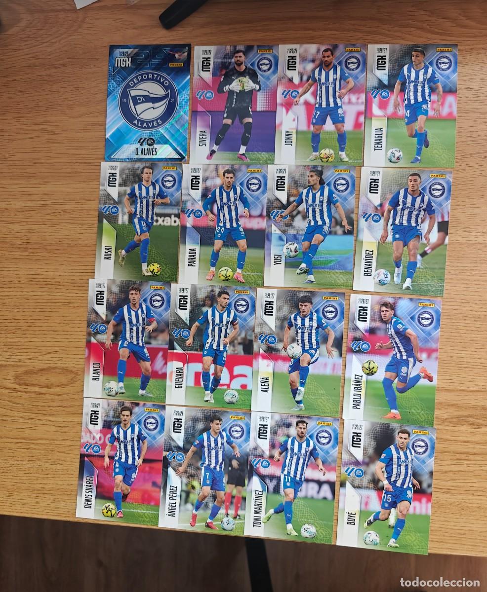 Coleccionismo deportivo: Lote 17 Cromos Megacracks 26 27 Deportivo Alaves 2026 2027