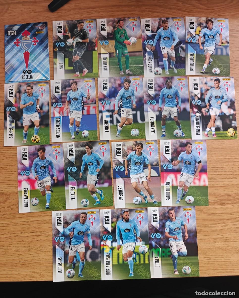 Coleccionismo deportivo: Lote 17 Cromos Megacracks 26 27 RC Celta 2026 2027