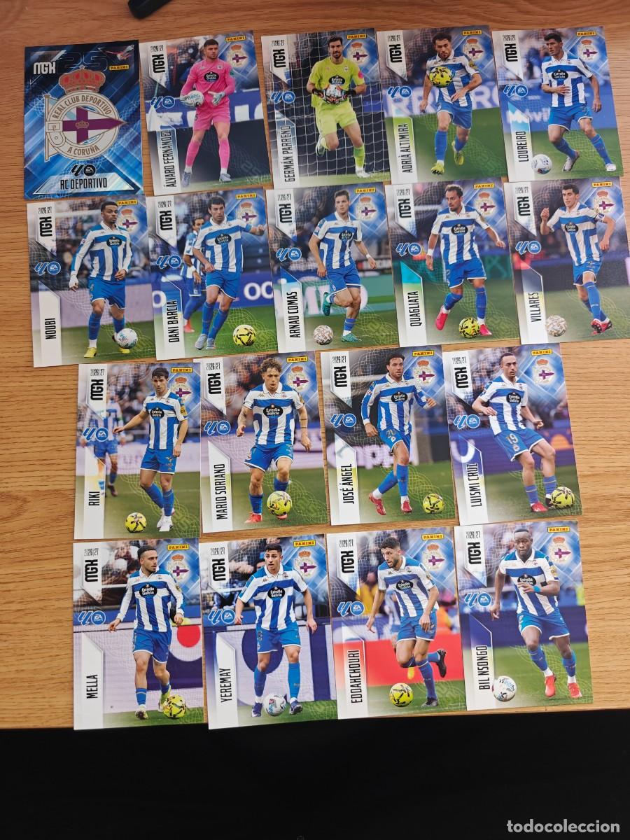 Sammelleidenschaft Sport: Lote 18 Cromos Megacracks 26 27 RC Deportivo Completo 2026 2027