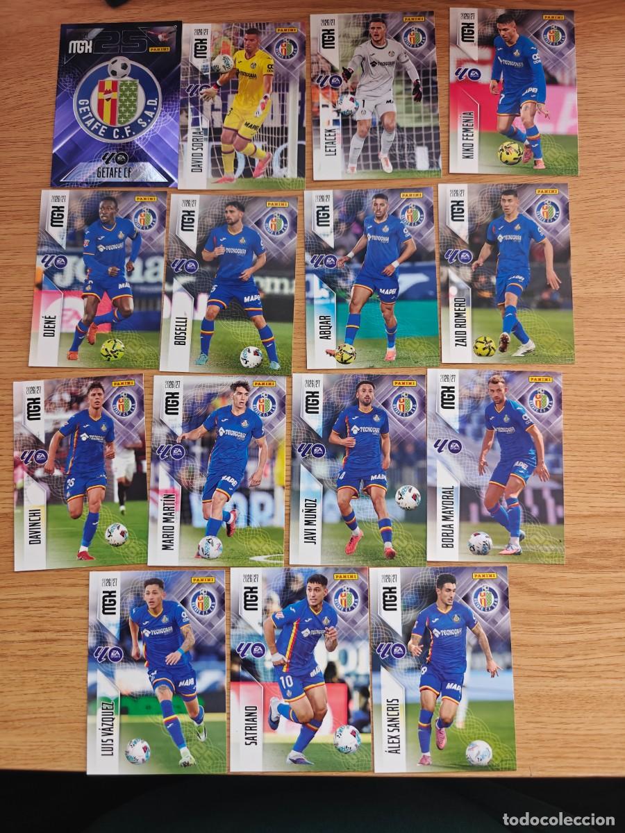 Coleccionismo deportivo: Lote 15 Cromos Megacracks 26 27 Getafe CF 2026 2027