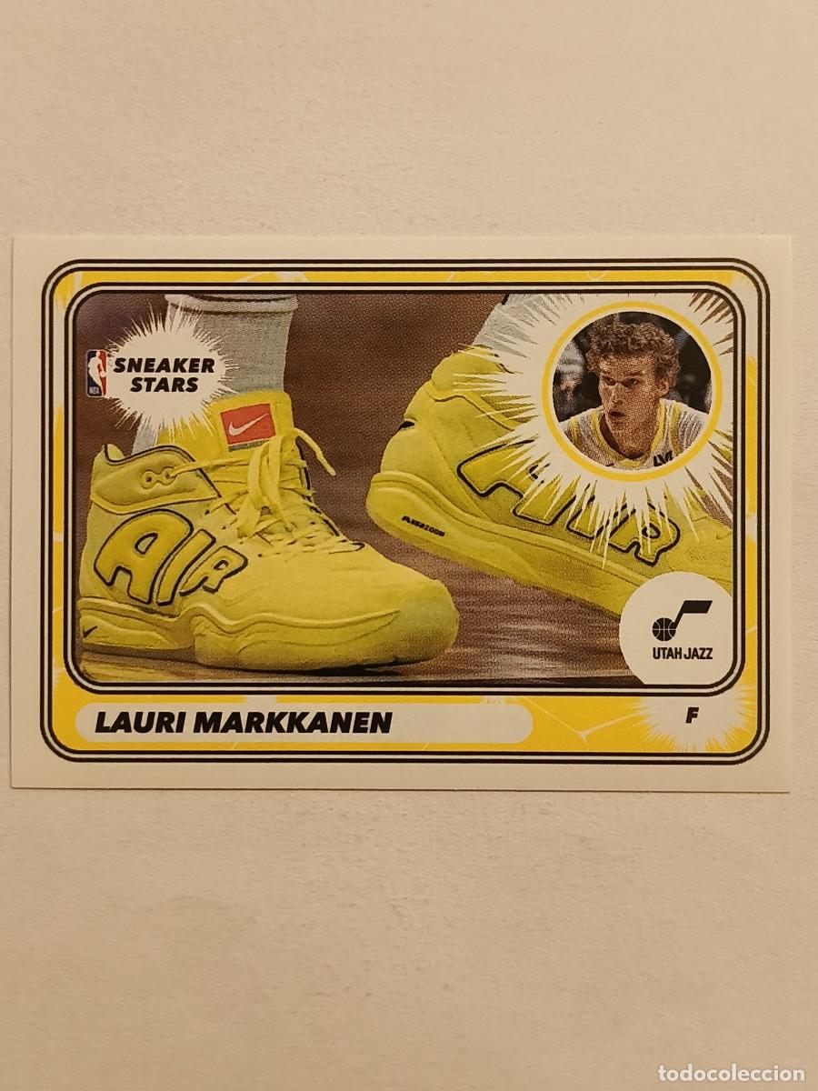 Coleccionismo deportivo: #54 LAURI MARKKANEN (SNEAKER STARS) TROFEOS BALONCESTO NBA 2024/2025 PANINI