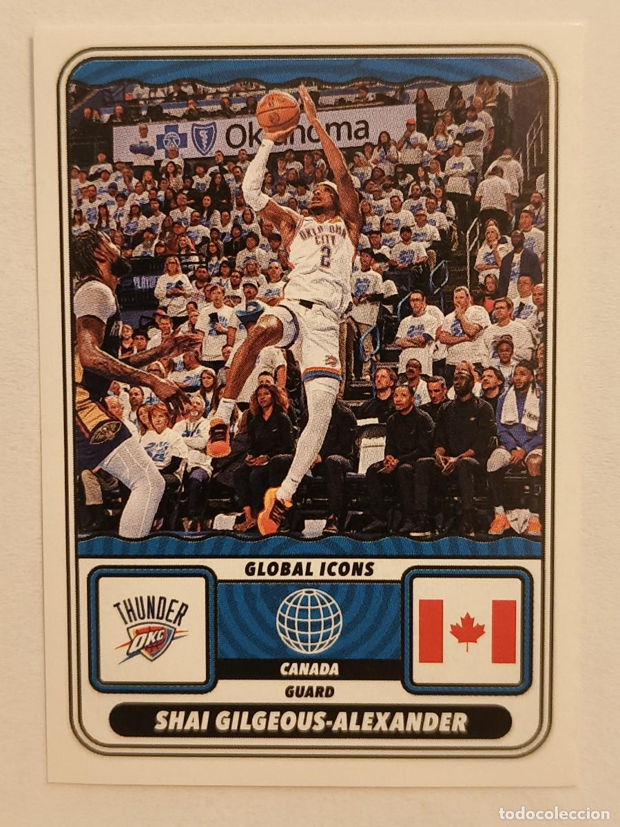 Coleccionismo deportivo: #56 SHAI GILGEOUS-ALEXANDER (GLOBAL ICONS) TROFEOS BALONCESTO NBA 2024/2025 PANINI