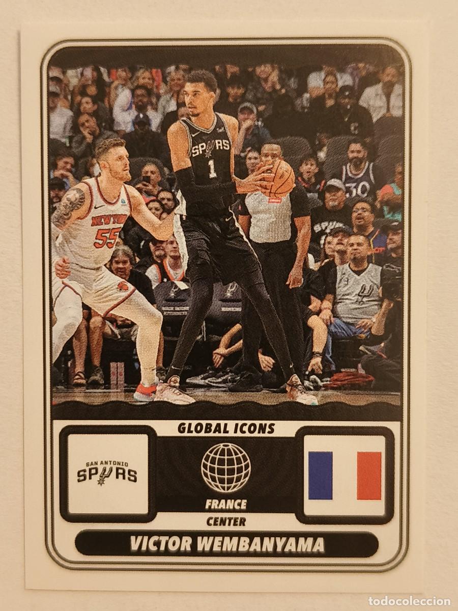 Coleccionismo deportivo: #59 VICTOR WEMBANYAMA (GLOBAL ICONS) TROFEOS BALONCESTO NBA 2024/2025 PANINI