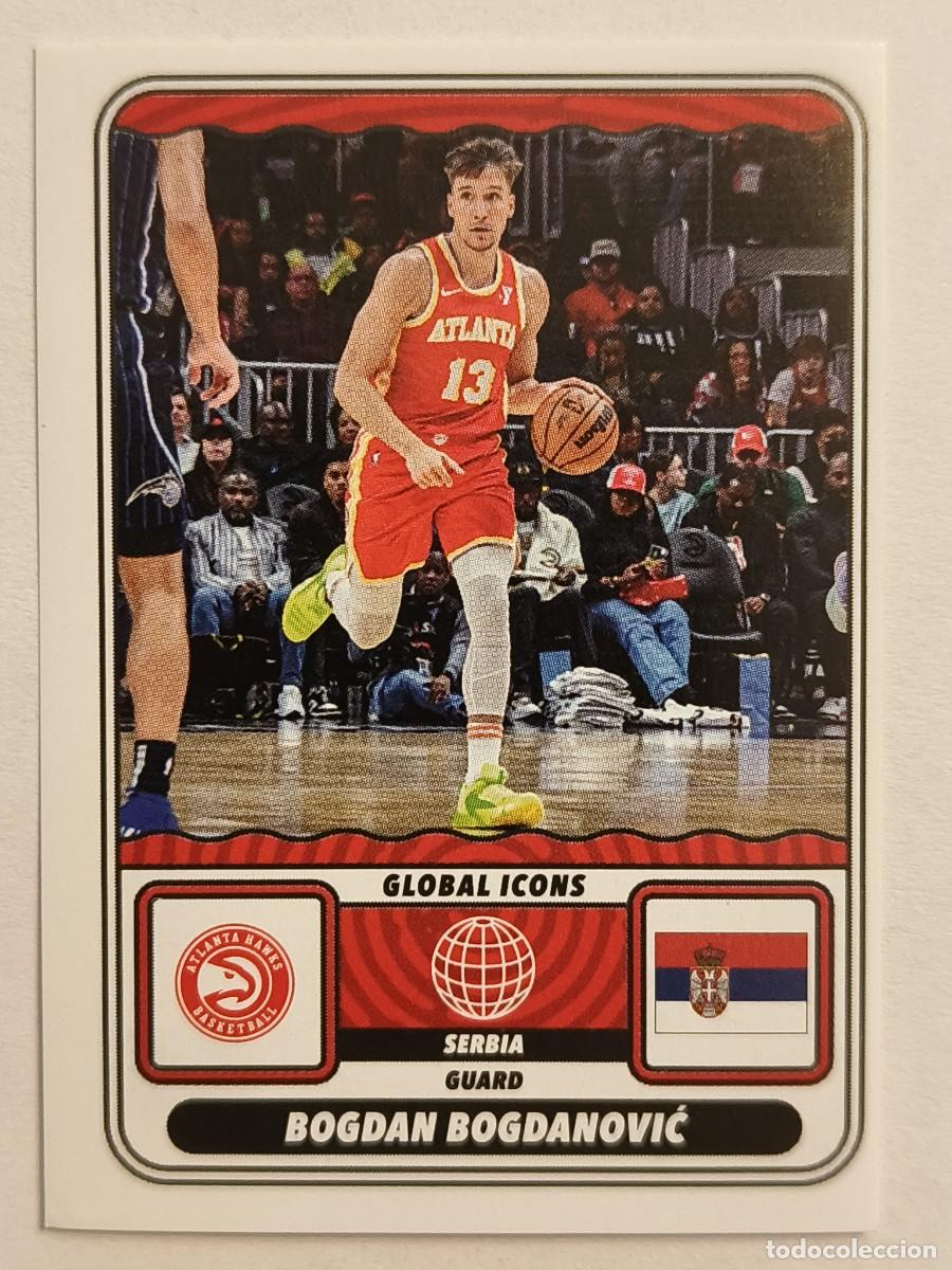 Coleccionismo deportivo: #62 BOGDAN BOGDANOVIC (GLOBAL ICONS) TROFEOS BALONCESTO NBA 2024/2025 PANINI