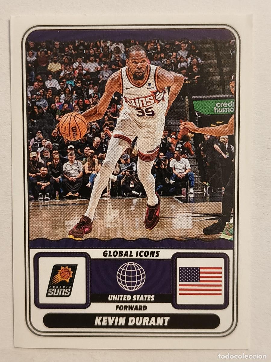 Sammelleidenschaft Sport: #64 KEVIN DURANT (GLOBAL ICONS) TROFEOS BALONCESTO NBA 2024/2025 PANINI