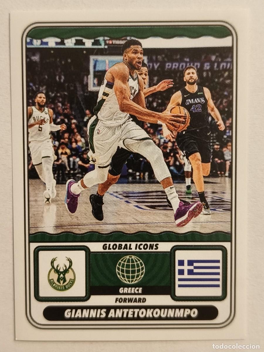 Collezionismo sportivo: #65 GIANNIS ANTETOKOUNMPO (GLOBAL ICONS) TROFEOS BALONCESTO NBA 2024/2025 PANINI