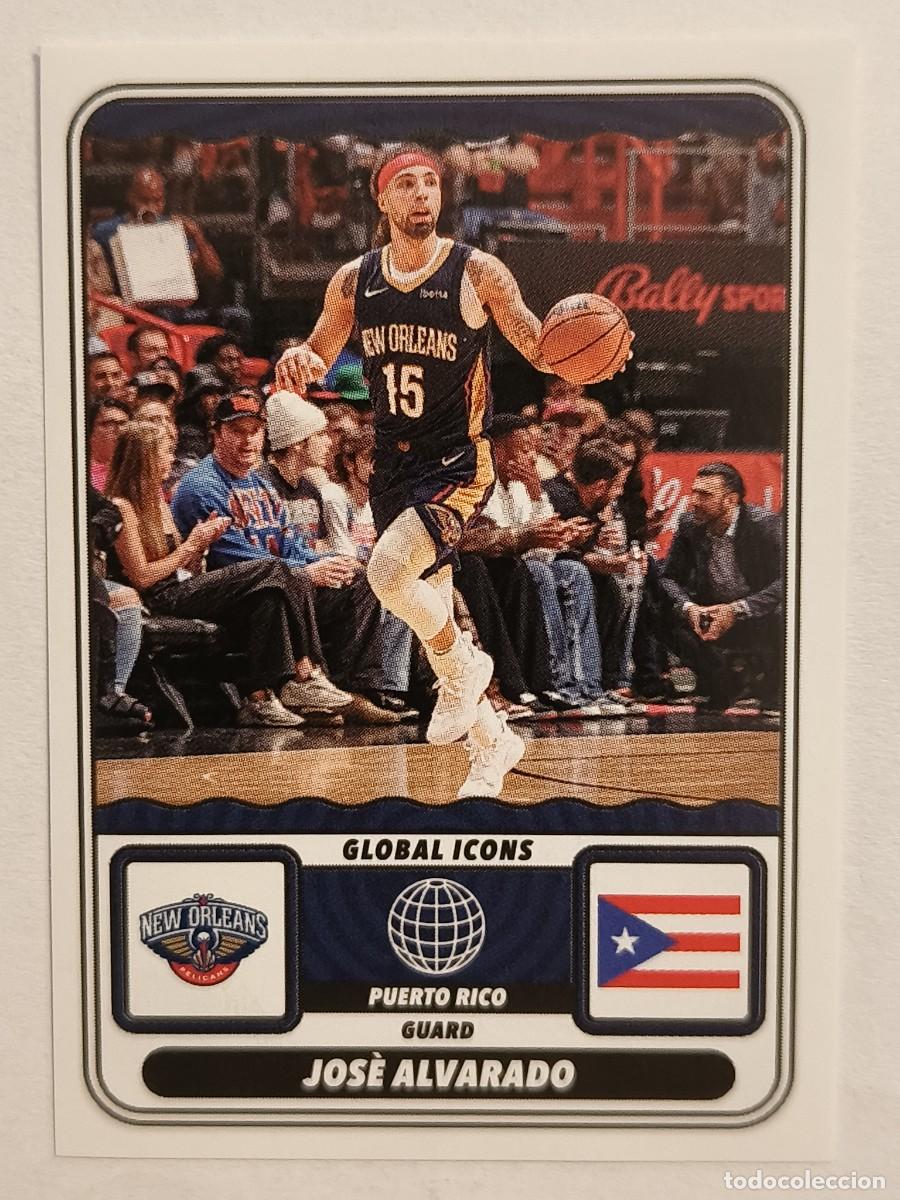 Collezionismo sportivo: #66 JOSE ALVARADO (GLOBAL ICONS) TROFEOS BALONCESTO NBA 2024/2025 PANINI