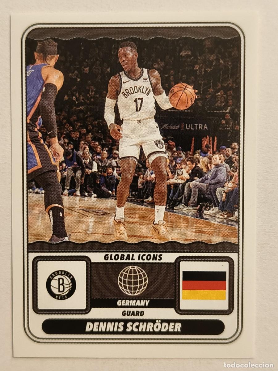 Colecionismo desportivo: #67 DENNIS SCHRODER (GLOBAL ICONS) TROFEOS BALONCESTO NBA 2024/2025 PANINI