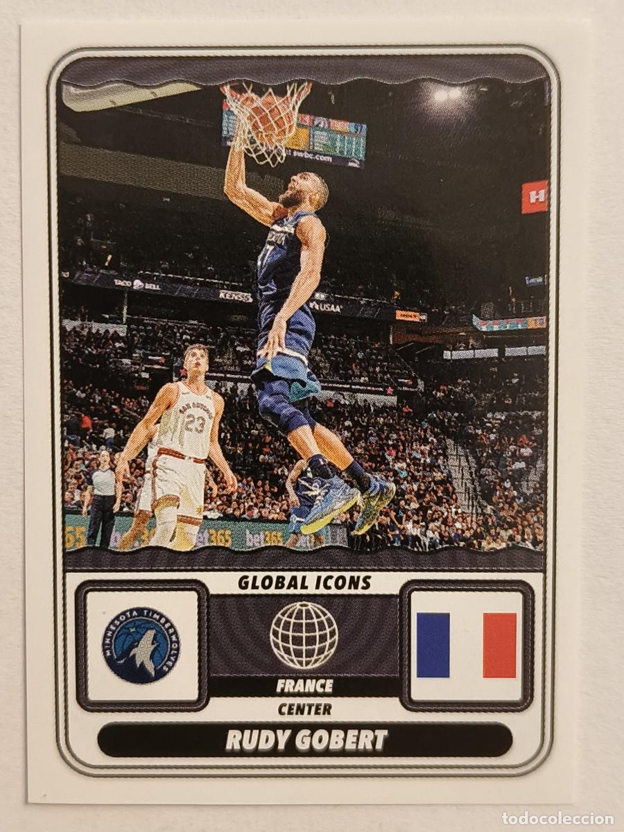 Coleccionismo deportivo: #68 RUDY GOBERT (GLOBAL ICONS) TROFEOS BALONCESTO NBA 2024/2025 PANINI