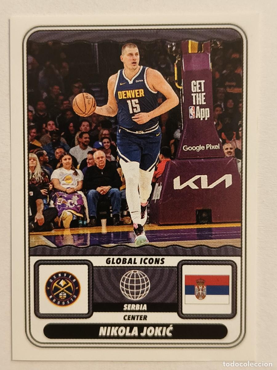 Coleccionismo deportivo: #69 NIKOLA JOKIC (GLOBAL ICONS) TROFEOS BALONCESTO NBA 2024/2025 PANINI
