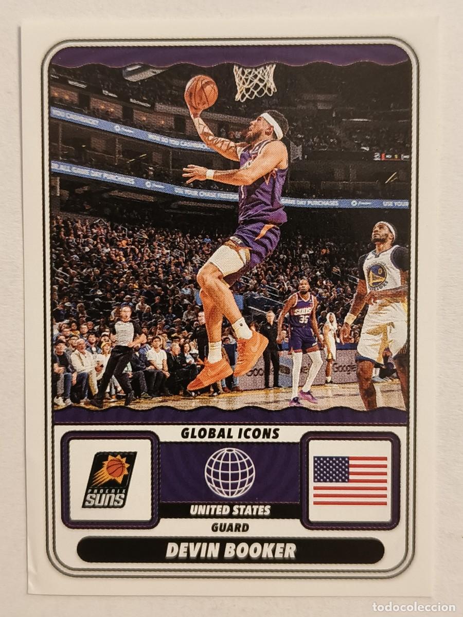 Coleccionismo deportivo: #70 DEVIN BOOKER (GLOBAL ICONS) TROFEOS BALONCESTO NBA 2024/2025 PANINI