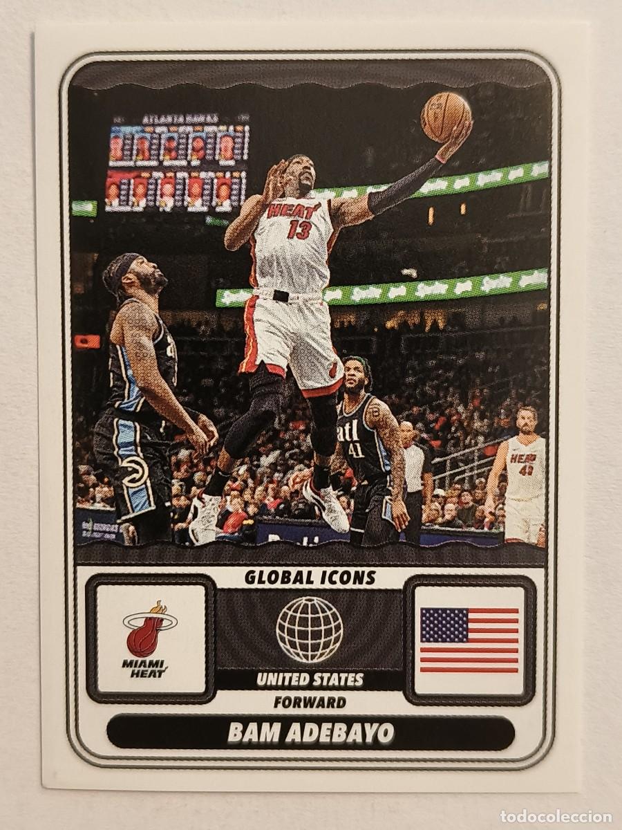 Coleccionismo deportivo: #73 BAM ADEBAYO (GLOBAL ICONS) TROFEOS BALONCESTO NBA 2024/2025 PANINI