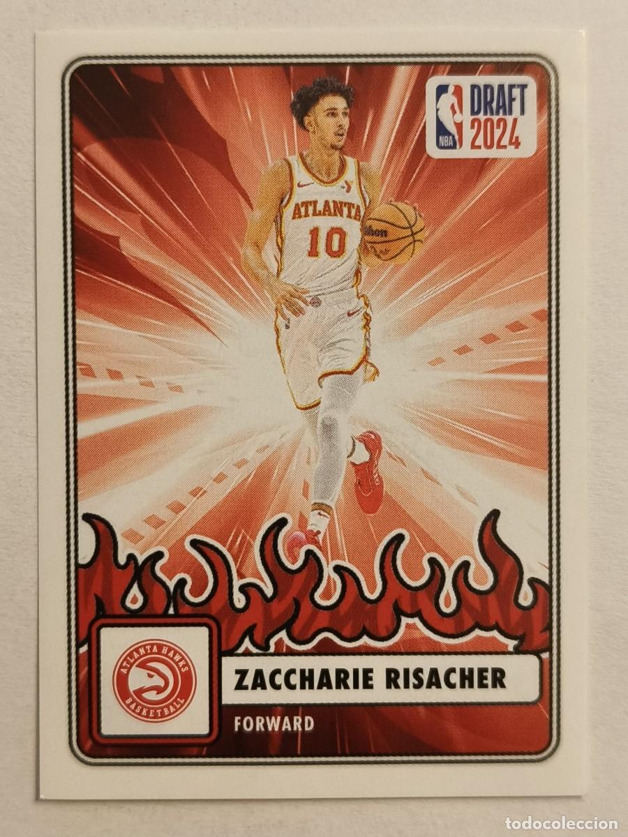 Collectionnisme sportif: #79 ZACCHARIE RISACHER (DRAFT 2024) TROFEOS BALONCESTO NBA 2024/2025 PANINI