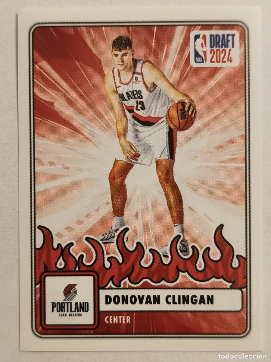 Sammelleidenschaft Sport: #85 DONOVAN CLINGAN (DRAFT 2024) TROFEOS BALONCESTO NBA 2024/2025 PANINI
