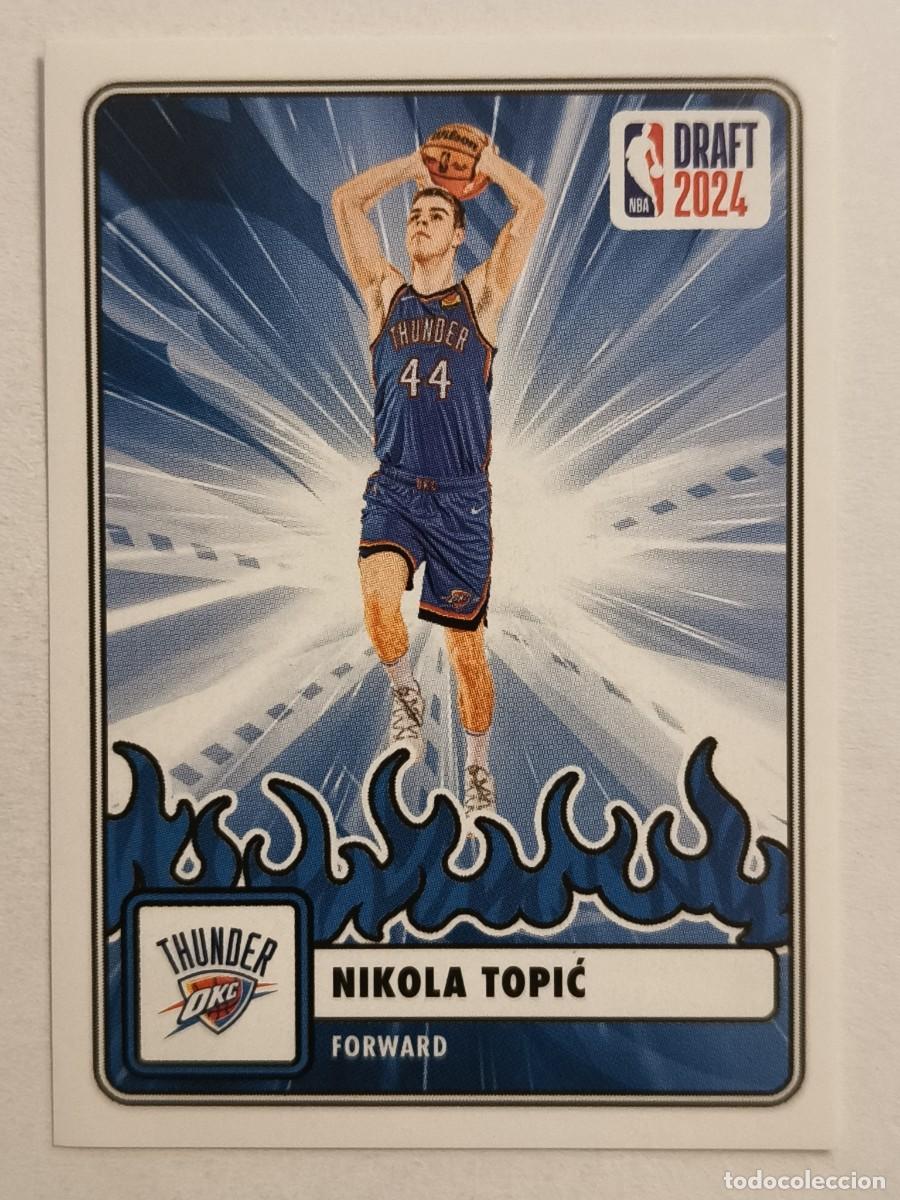 Sammelleidenschaft Sport: #90 NIKOLA TOPIC (DRAFT 2024) TROFEOS BALONCESTO NBA 2024/2025 PANINI