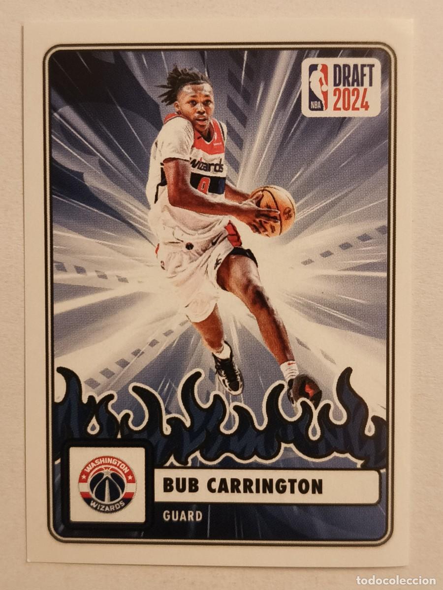 Collezionismo sportivo: #92 BUB CARRINGTON (DRAFT 2024) TROFEOS BALONCESTO NBA 2024/2025 PANINI
