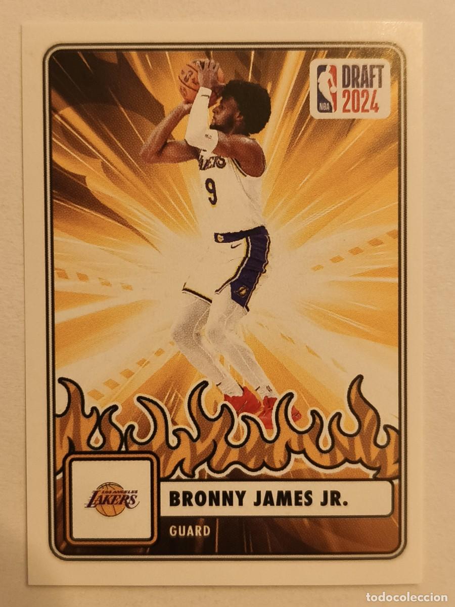 Coleccionismo deportivo: #98 BRONNY JAMES JR. (DRAFT 2024) TROFEOS BALONCESTO NBA 2024/2025 PANINI
