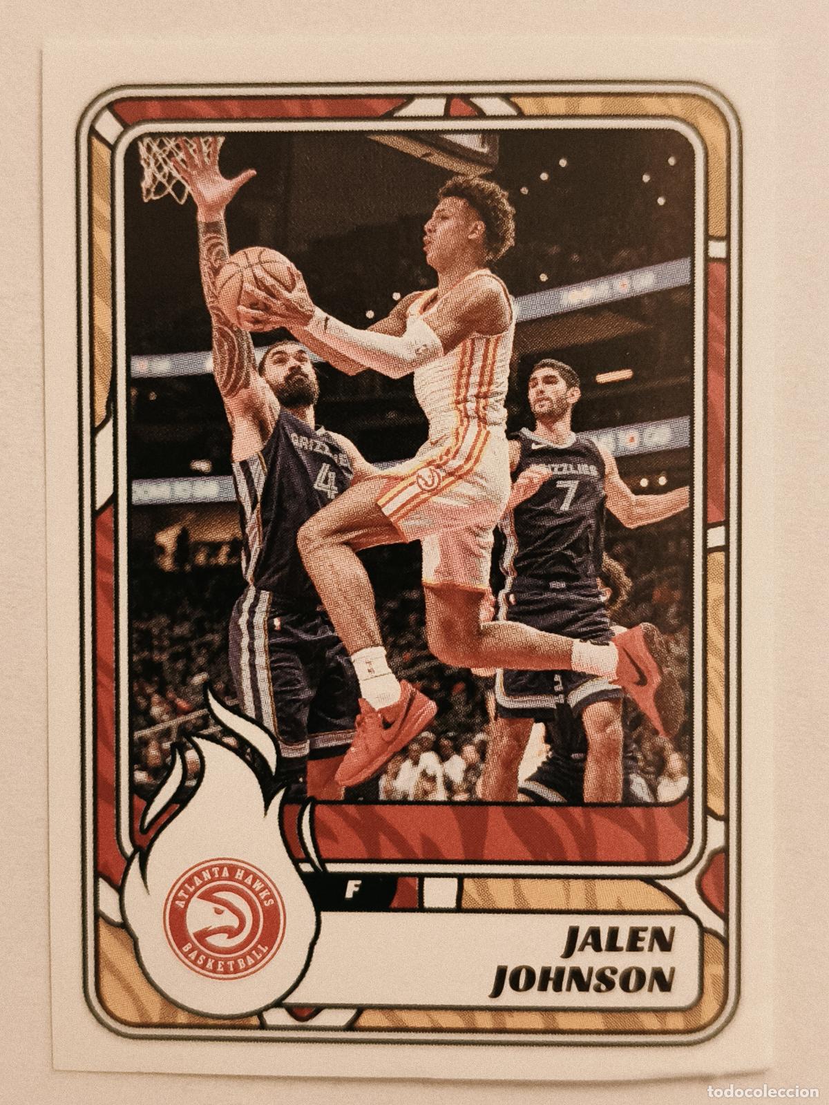 Coleccionismo deportivo: #103 JALEN JOHNSON (ATLANTA HAWKS) TROFEOS BALONCESTO NBA 2024/2025 PANINI