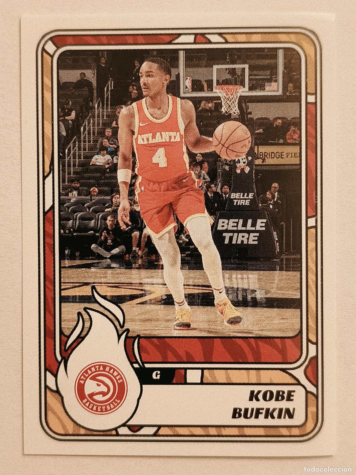 Collectionnisme sportif: #105 KOBE BUFKIN (ATLANTA HAWKS) TROFEOS BALONCESTO NBA 2024/2025 PANINI