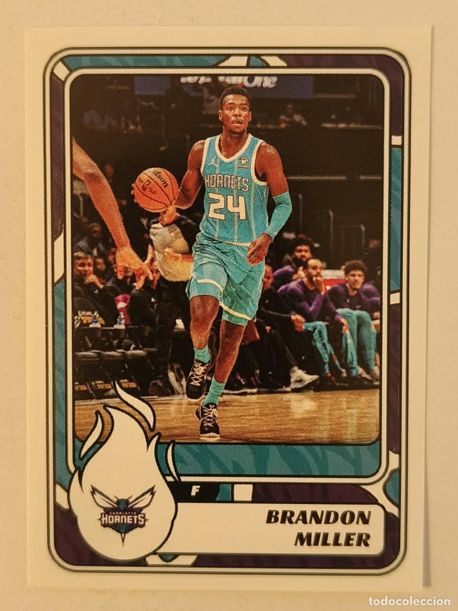 Coleccionismo deportivo: #140 BRANDON MILLER (CHARLOTTE HORNETS) TROFEOS BALONCESTO NBA 2024/2025 PANINI