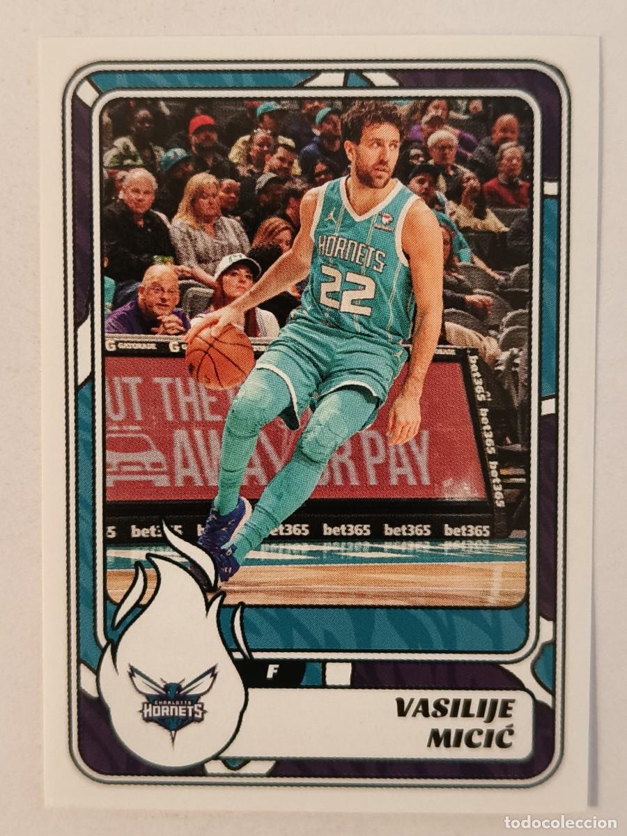 Coleccionismo deportivo: #144 VASILIJE MICIC (CHARLOTTE HORNETS) TROFEOS BALONCESTO NBA 2024/2025 PANINI