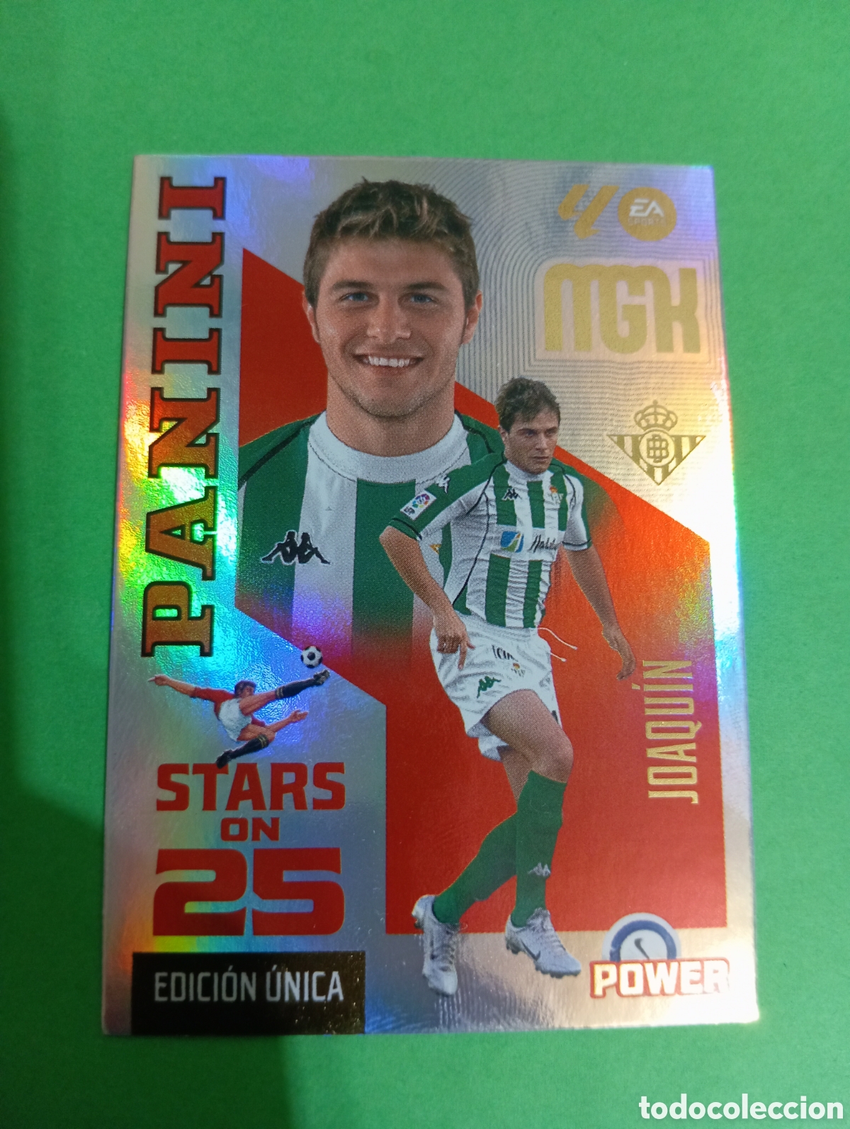 Coleccionismo deportivo: Joaqu&iacute;n Betis STARS ON 25 n&deg;431P / PANINI MEGACRACKS 2026/2027