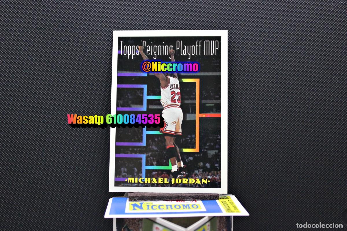 Coleccionismo deportivo: michael jordan chicago bulls tarjeta card NBA upper deck fleer basket ver fotos + en niccromo