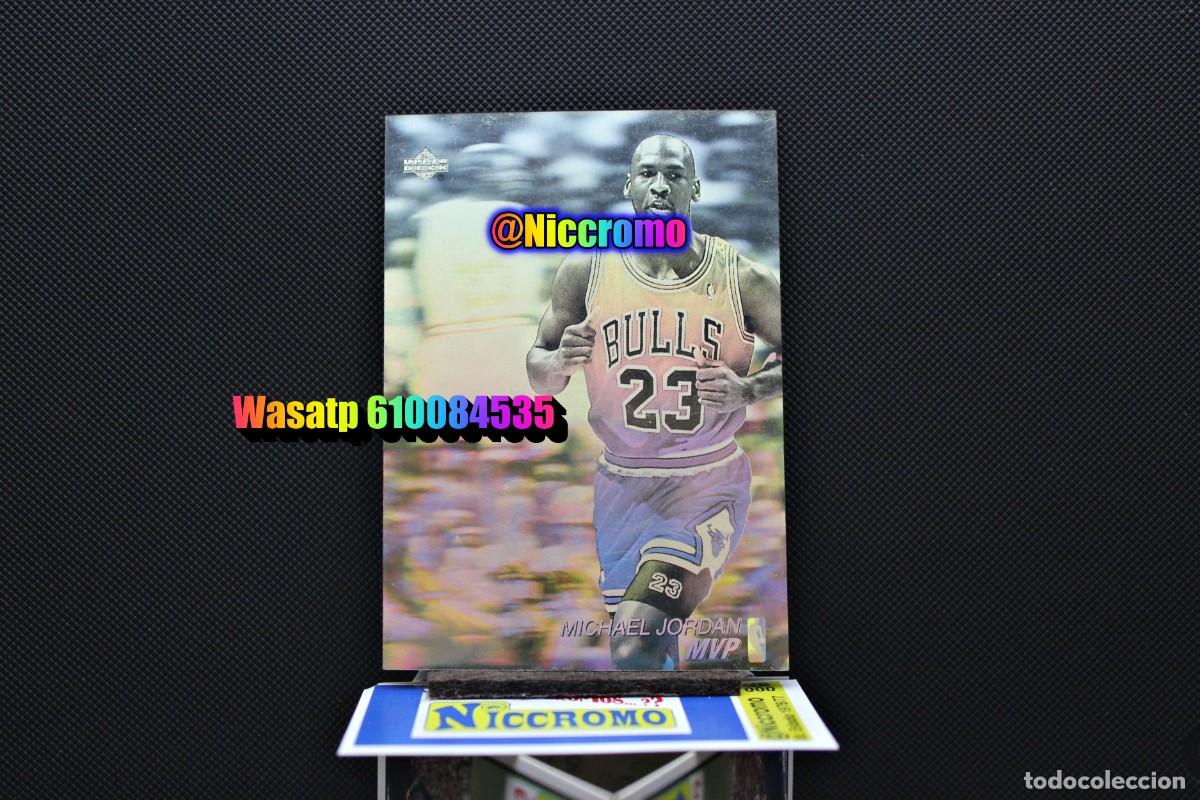 Coleccionismo deportivo: michael jordan chicago bulls tarjeta card NBA upper deck fleer basket ver fotos + en niccromo