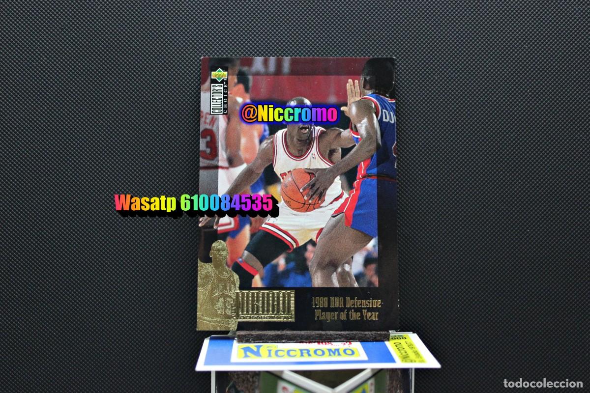 Coleccionismo deportivo: michael jordan chicago bulls tarjeta card NBA upper deck fleer basket ver fotos + en niccromo