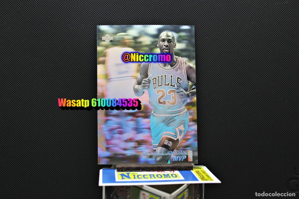 Coleccionismo deportivo: michael jordan chicago bulls tarjeta card NBA upper deck fleer basket ver fotos + en niccromo